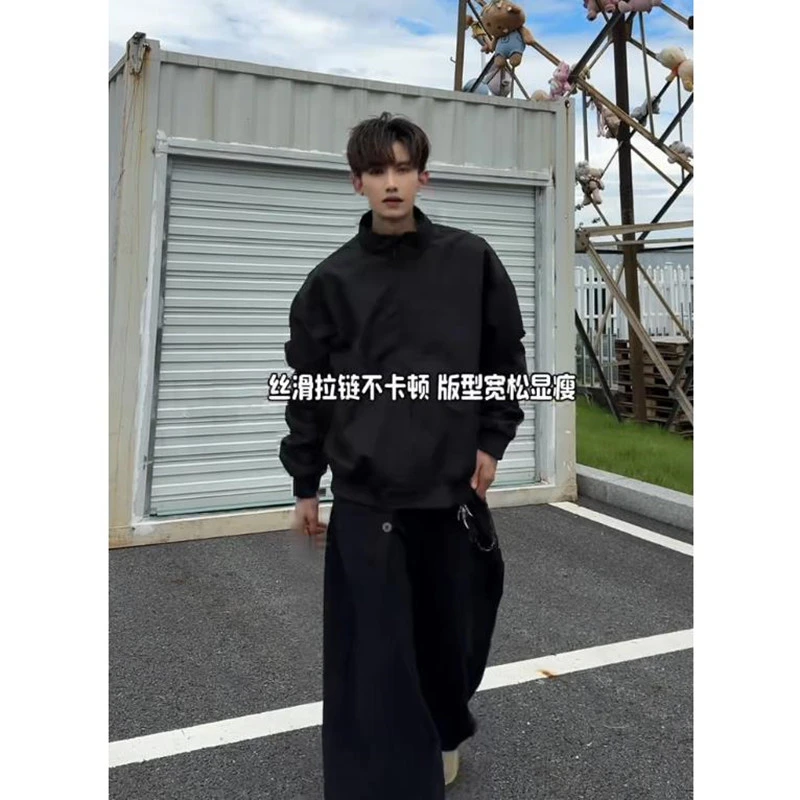 三防美式飞行夹克男春秋穿搭立领棒球服外套短款工装冲锋衣