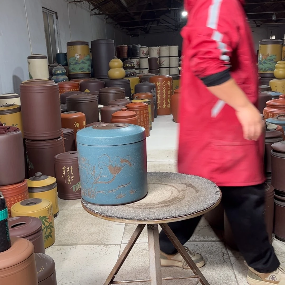紫砂茶叶罐茶叶罐