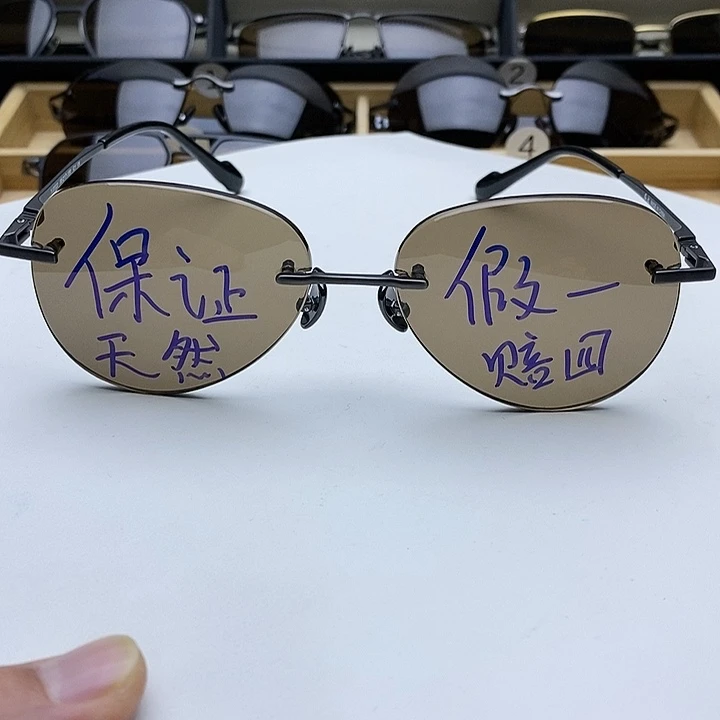 水晶天然水晶眼镜未镶嵌用****3