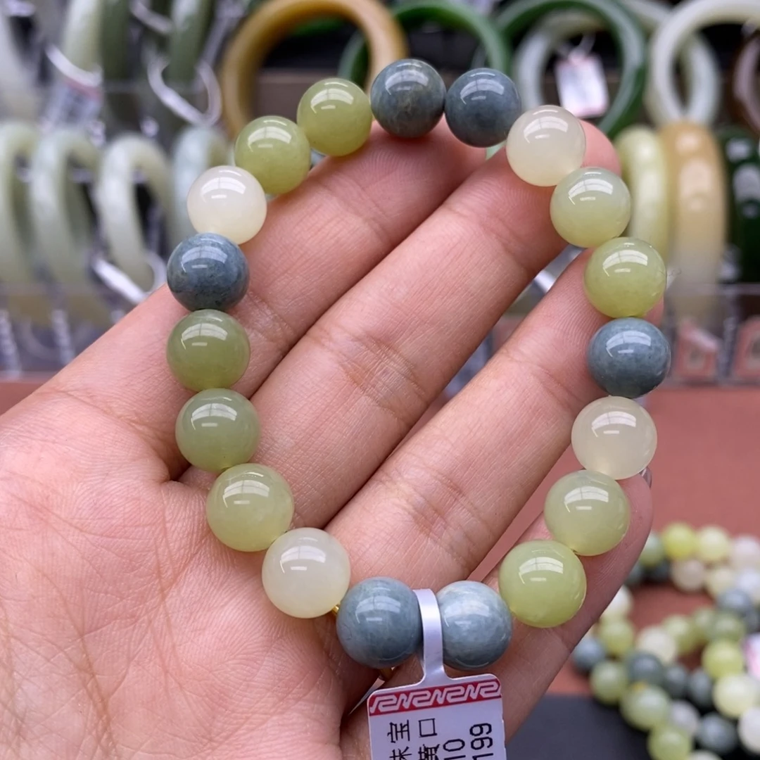 未镶嵌手串和田玉