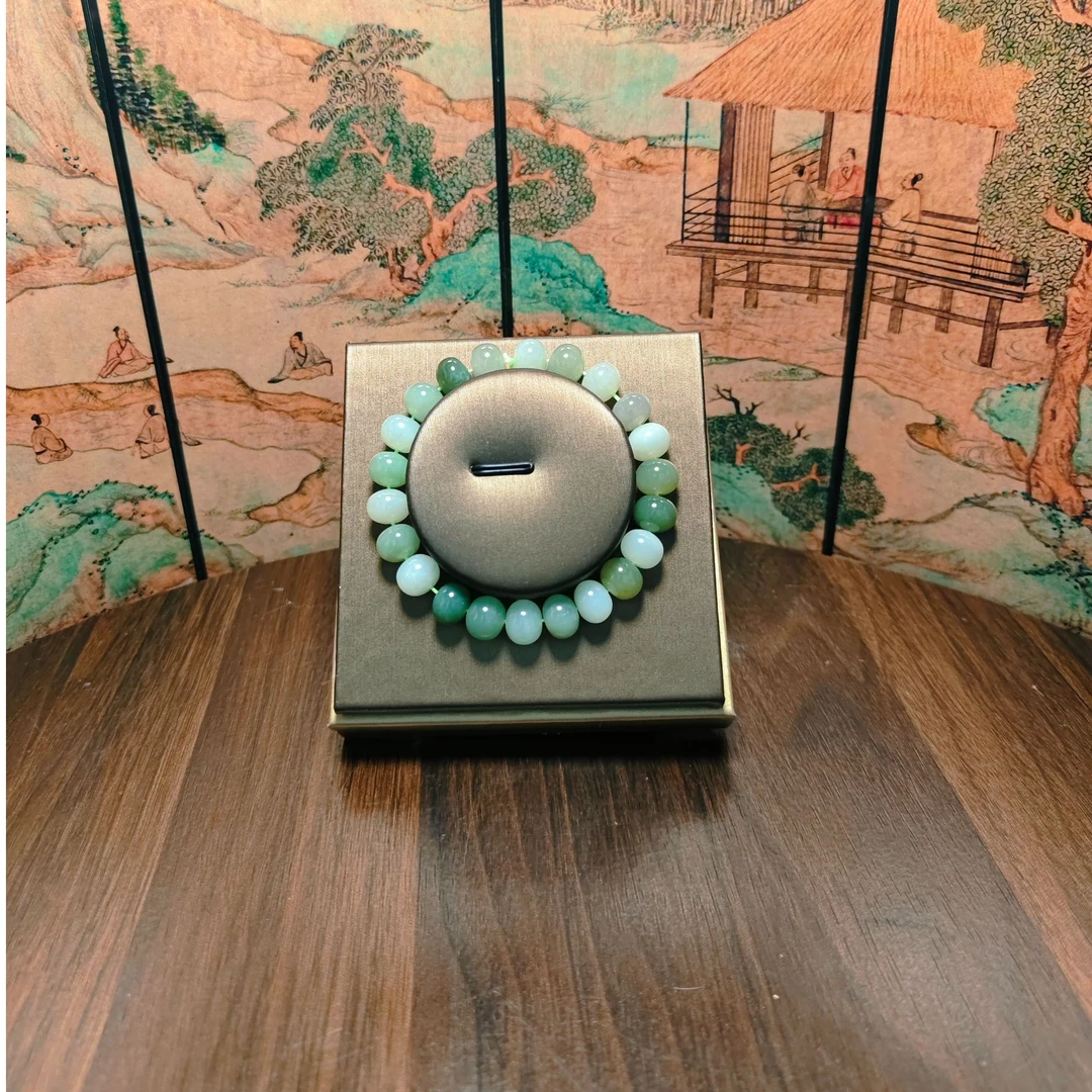 E和田玉多宝算盘珠手串1770