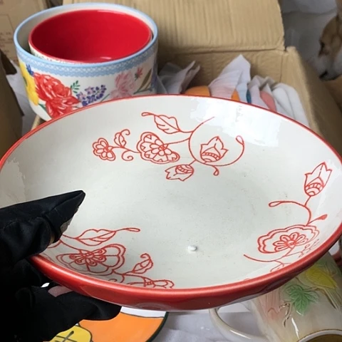 盘陶瓷制品满25拼单发货默认微瑕