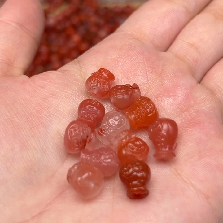 南红玛瑙未镶嵌吊坠(不含链)