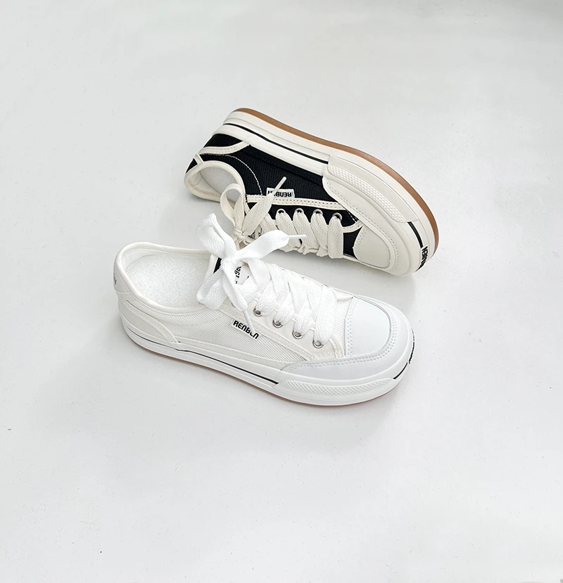 小白鞋开口笑网鞋女2025夏季新款透气潮ins镂空板鞋网面帆布鞋