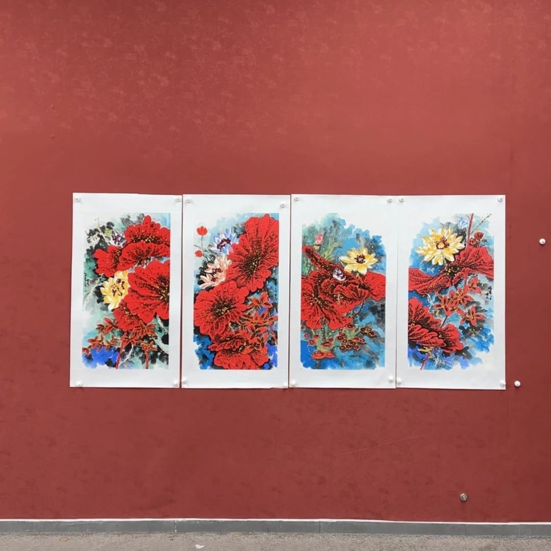 书法在这片大地和天空间