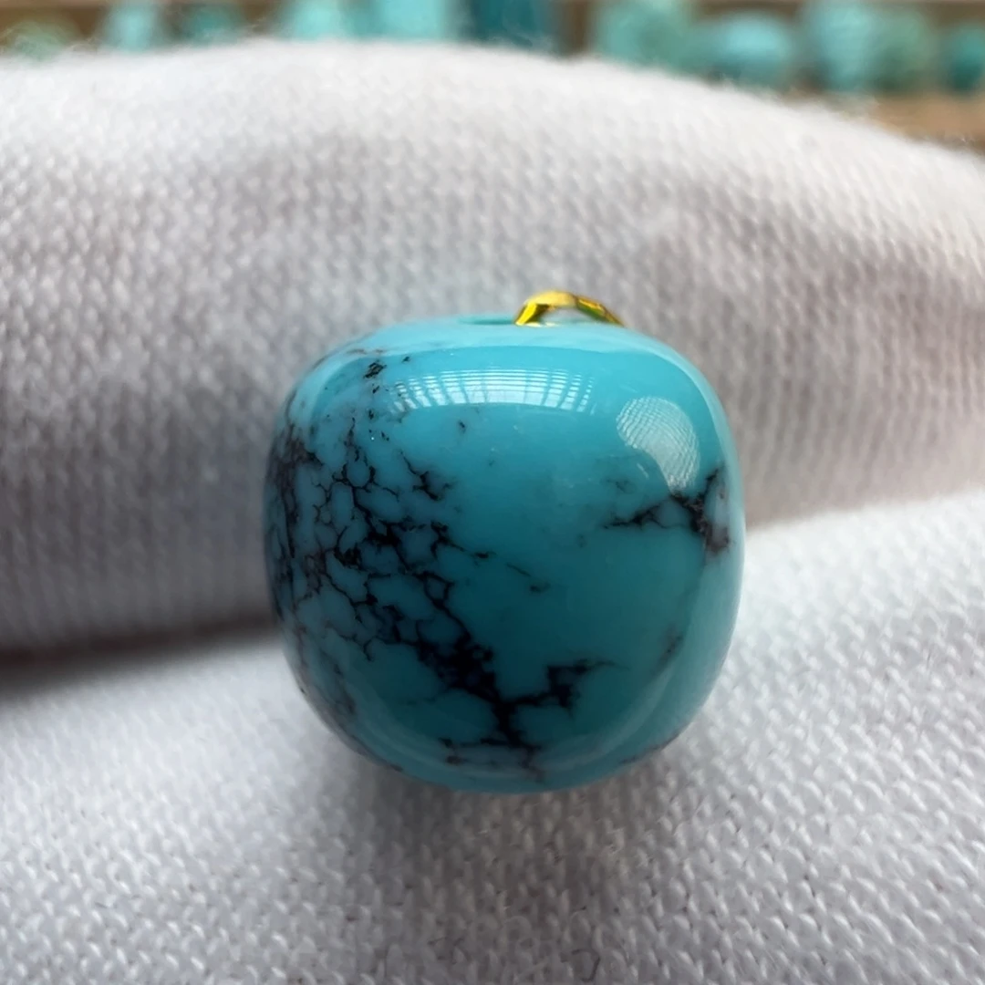 绿松石未镶嵌配饰9.2*8.6