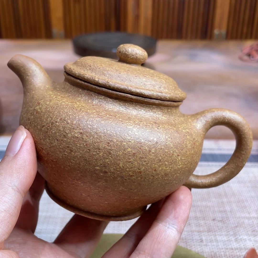 刘***筑紫砂茶壶宜兴紫砂原矿紫砂壶