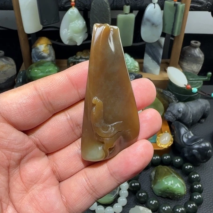 未镶嵌和田玉挂件
