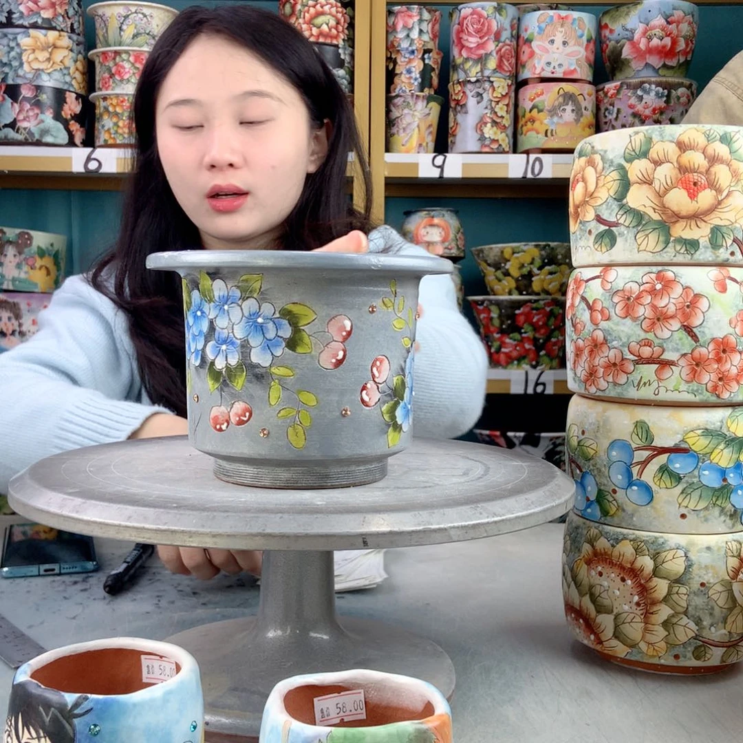 罐景德镇手工瑕疵281