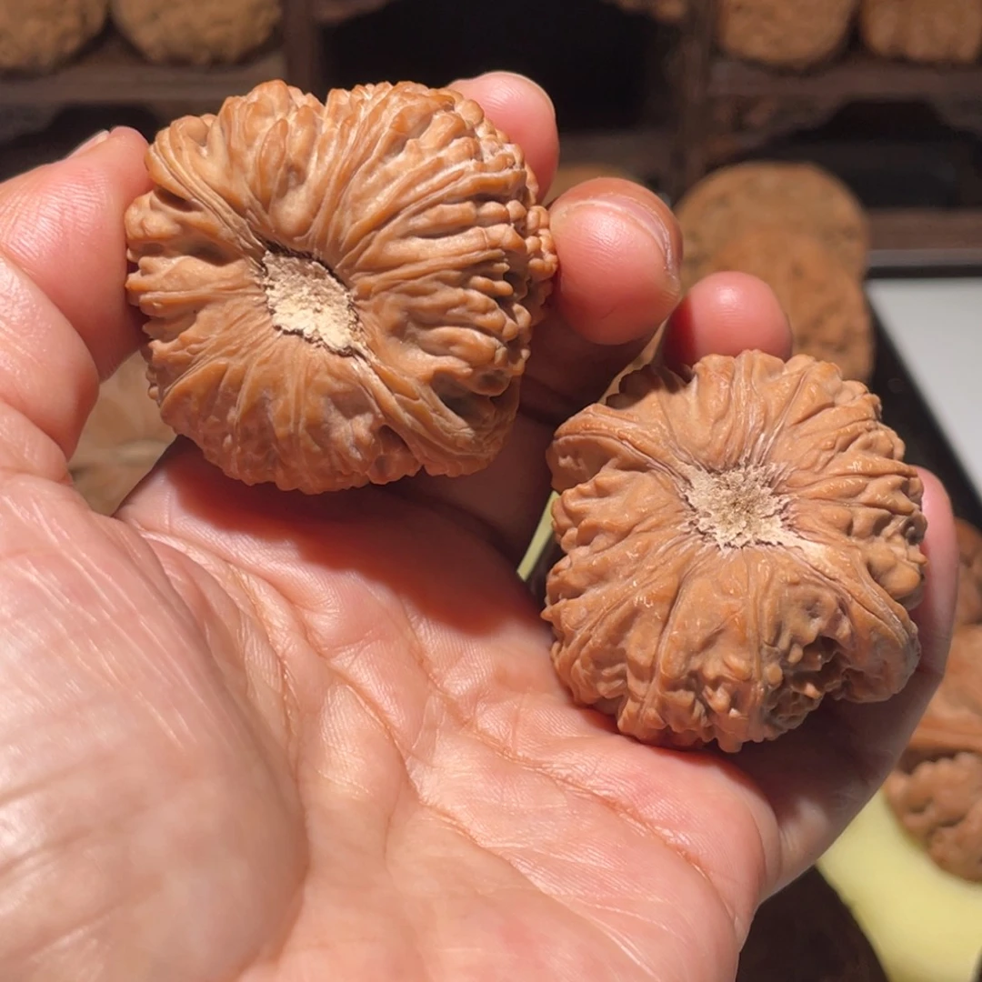 吊坠文玩核桃文玩核桃白狮子43