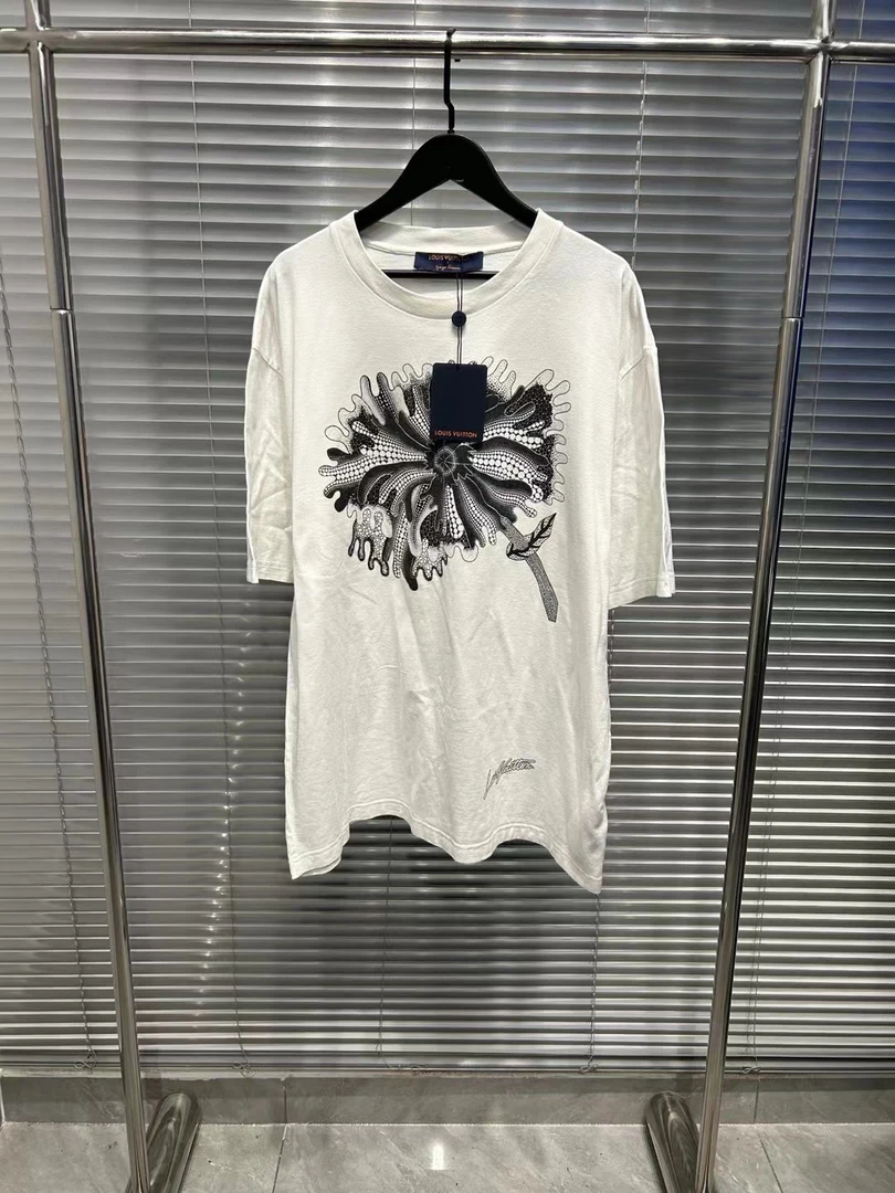 99新 LouisVuitton/路易威登 草间弥生 迷幻花短袖4L码