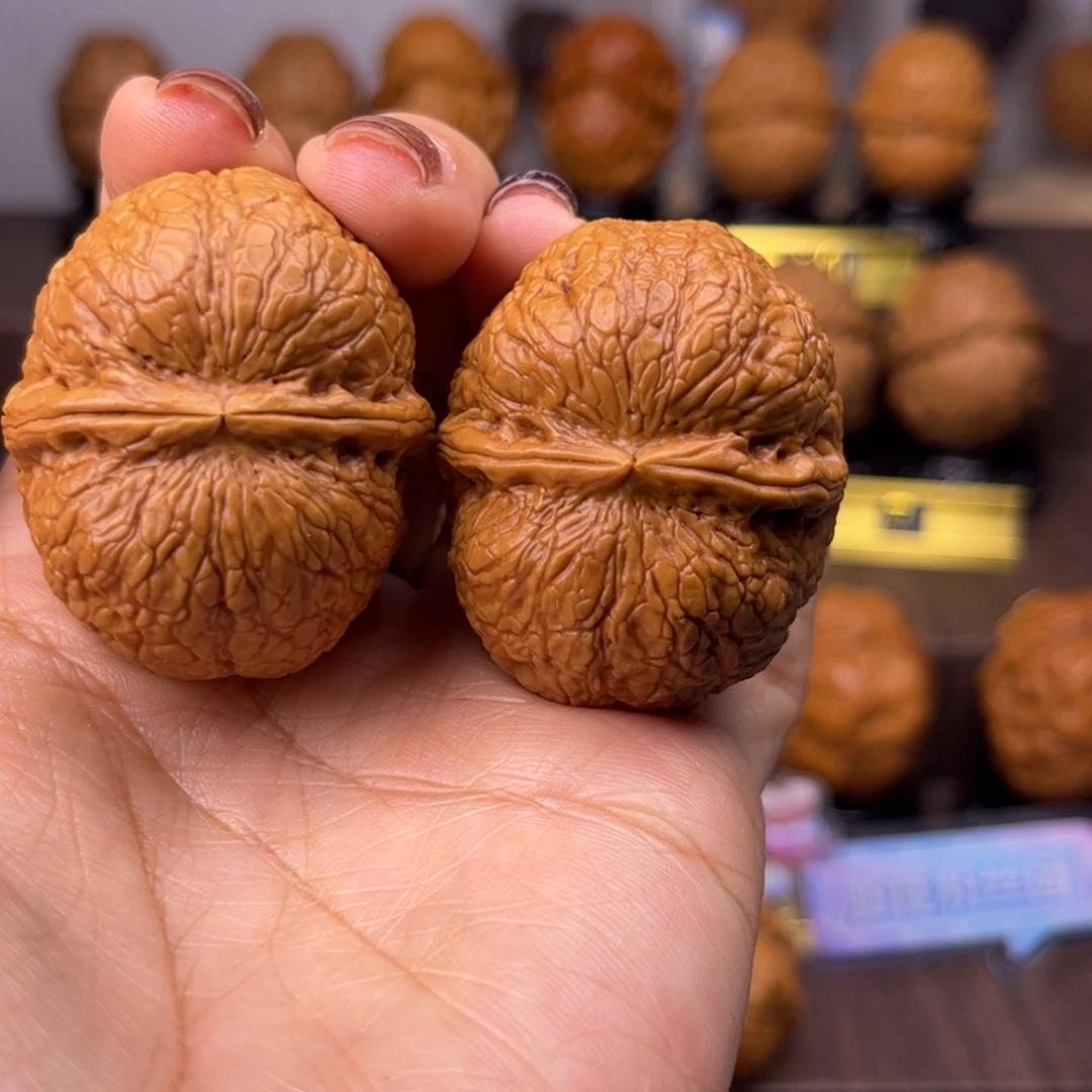 文玩核桃把件峭壁元宝41尺