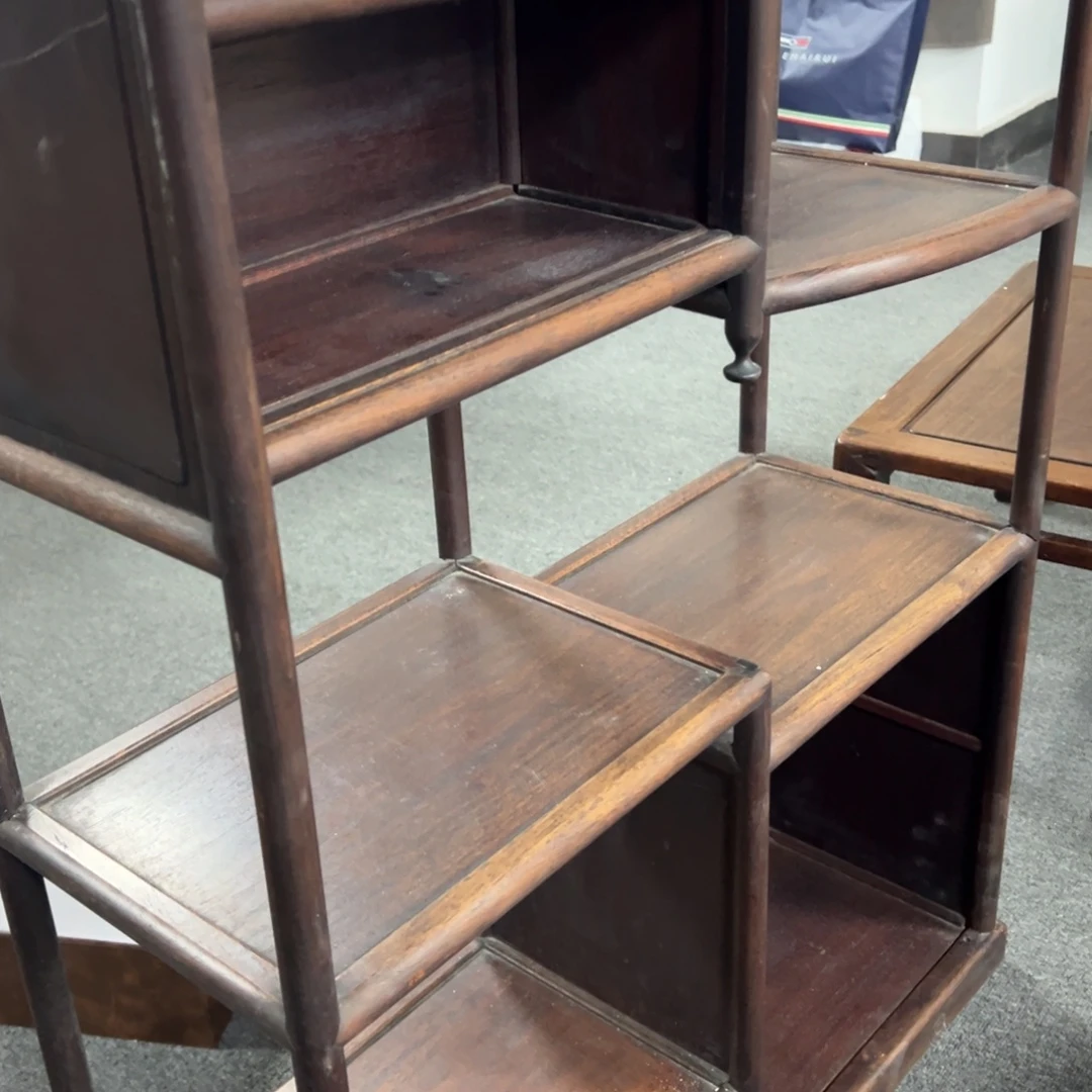 步***云木中古工艺品摆件