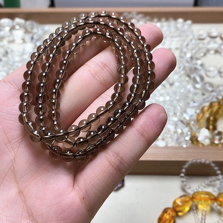 非金属无卡6mm茶三圈