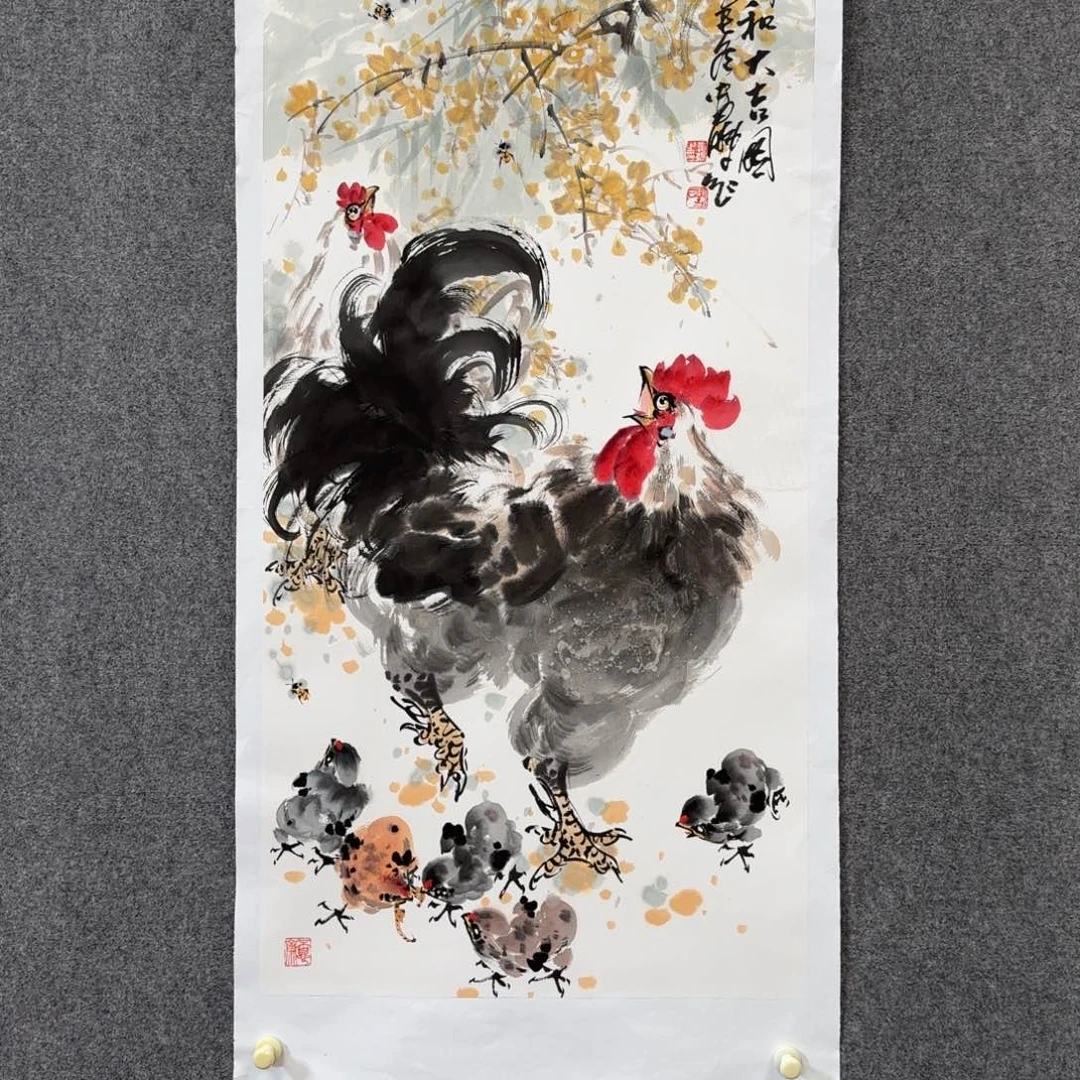 国画zz娄鹏老师手绘作品