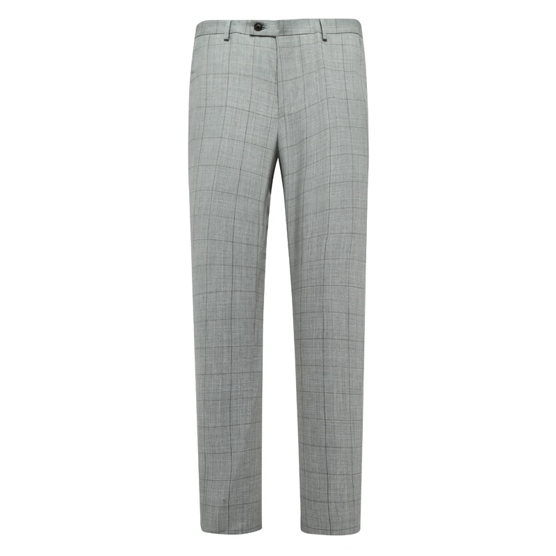 Y1612路春秋男式西裤 中腰修身商务休闲长裤 灰色