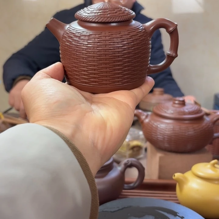 紫砂茶壶千*马鱼翁底槽清