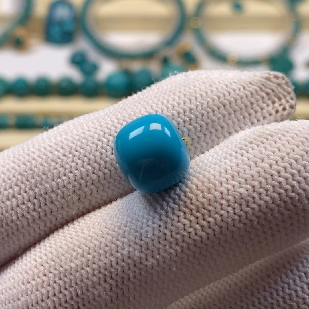 未镶嵌绿松石珠宝奇石老型11.8