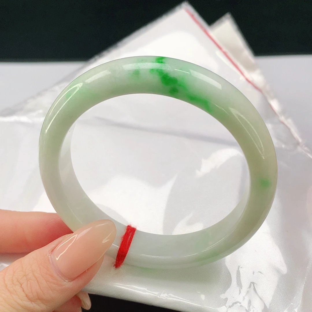 未镶嵌手镯翡翠55.5