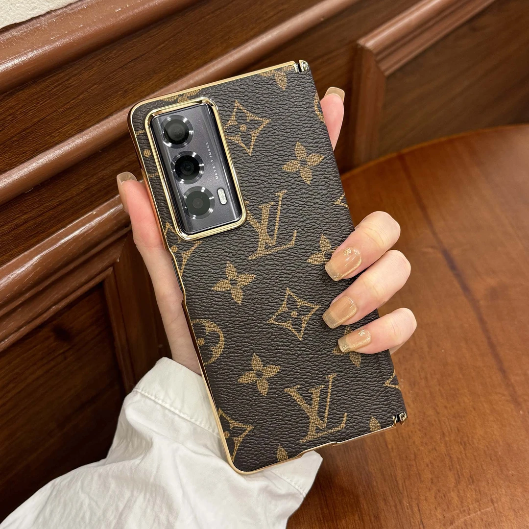 适用荣耀MagicVS2折叠屏大牌印花手机壳MagicV2中轴全包超薄防摔