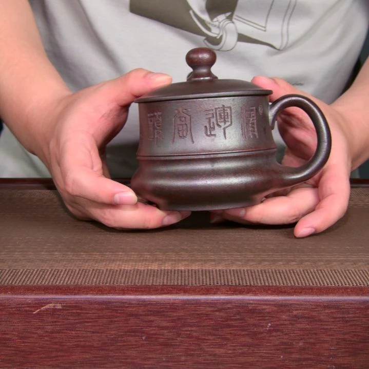 茶杯紫砂高货放漏
