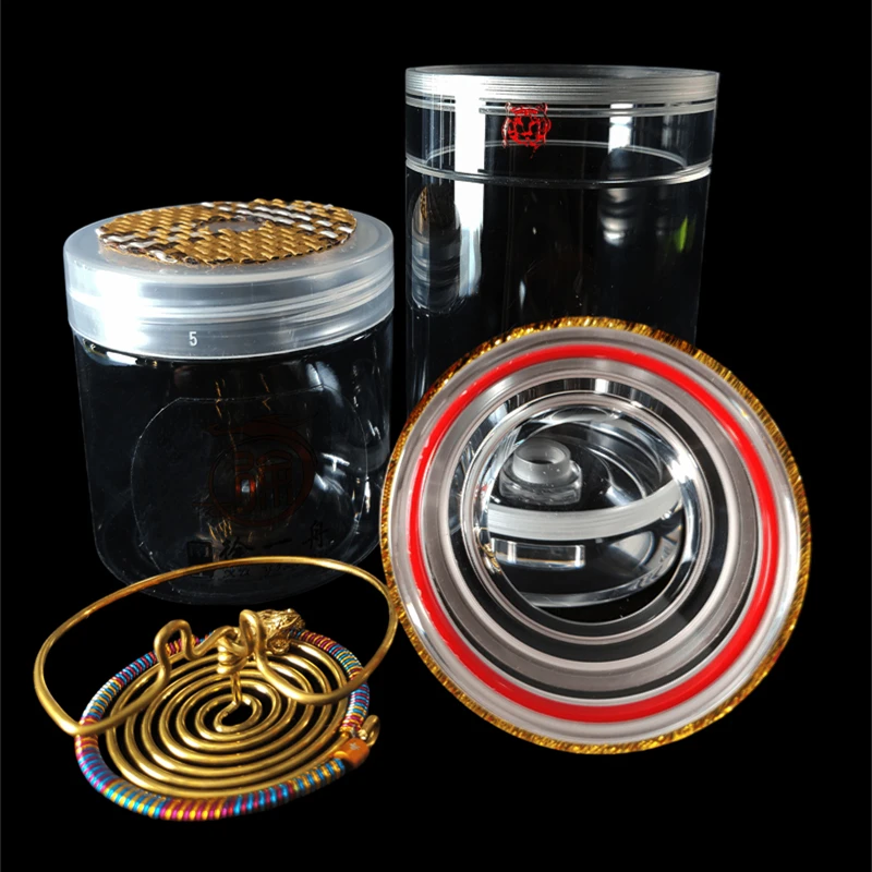 罐王•S89•赤金曜鸣•老王金红口蝈蝈罐子徐老黄铜青蛙簧60*115