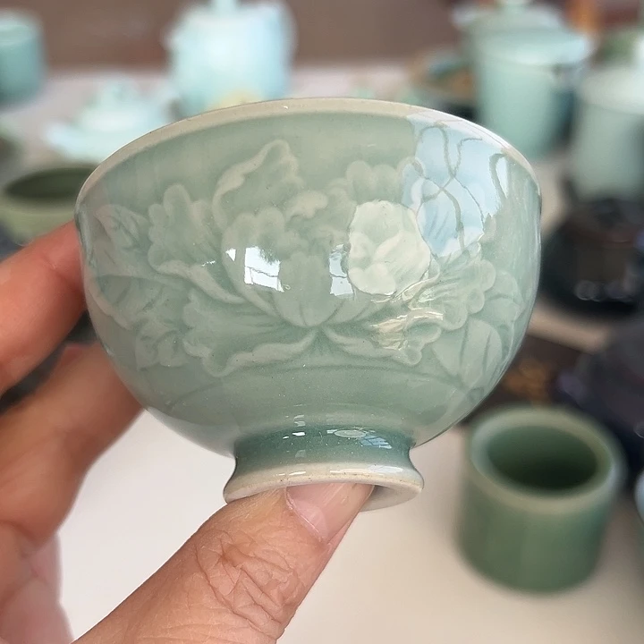小米茶器龙泉青瓷