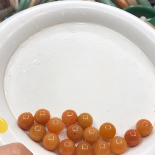 未镶嵌石英质玉珠宝半成品25