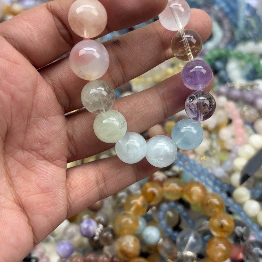 水晶银S925镶嵌手链