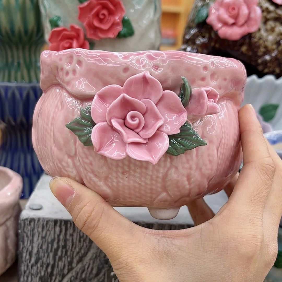 【闪购商品】陶瓷花盆