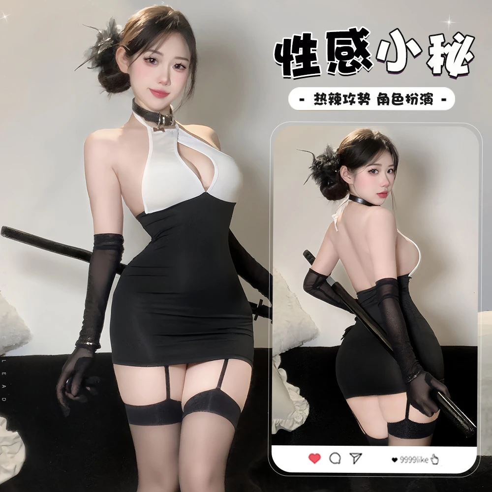 内衣调情秘书职业装制服办公室诱惑睡衣床上套装