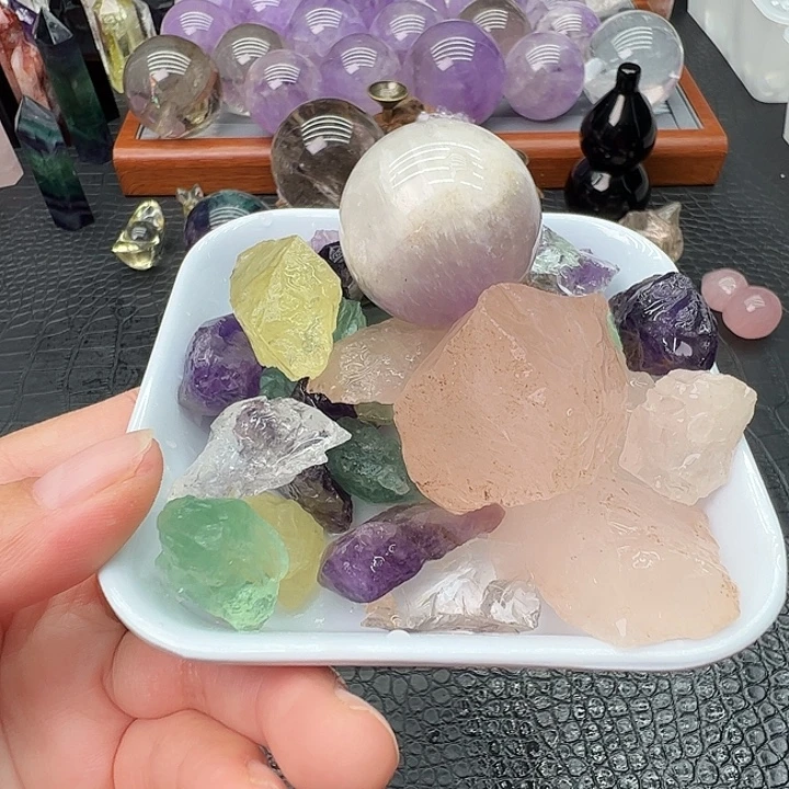 未镶嵌珠宝半成品水晶351