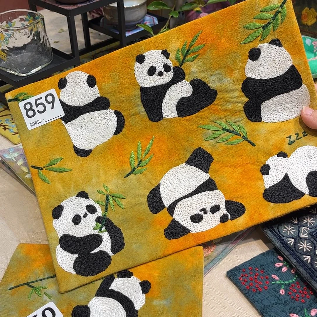 规格20.30刺子绣茶席