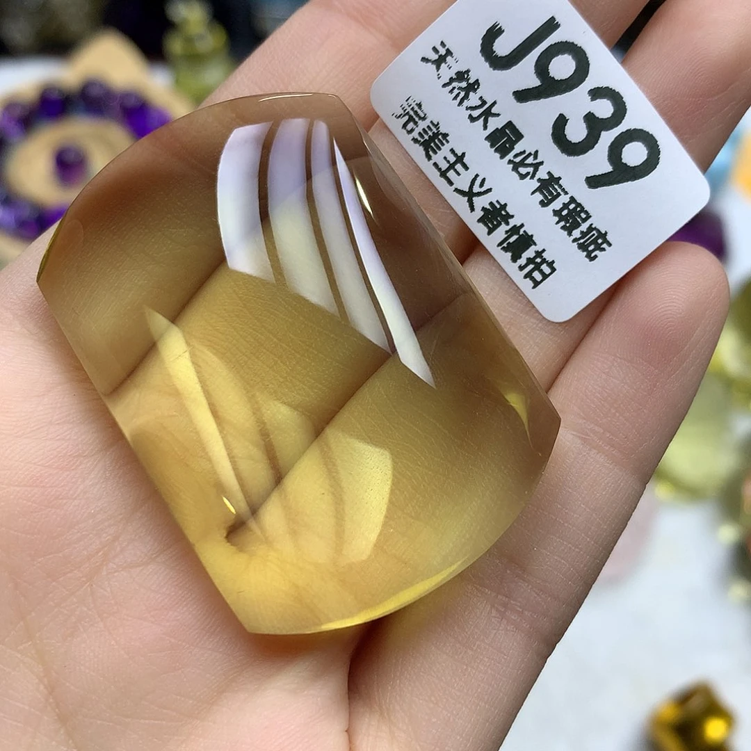 未镶嵌水晶珠宝半成品吊坠