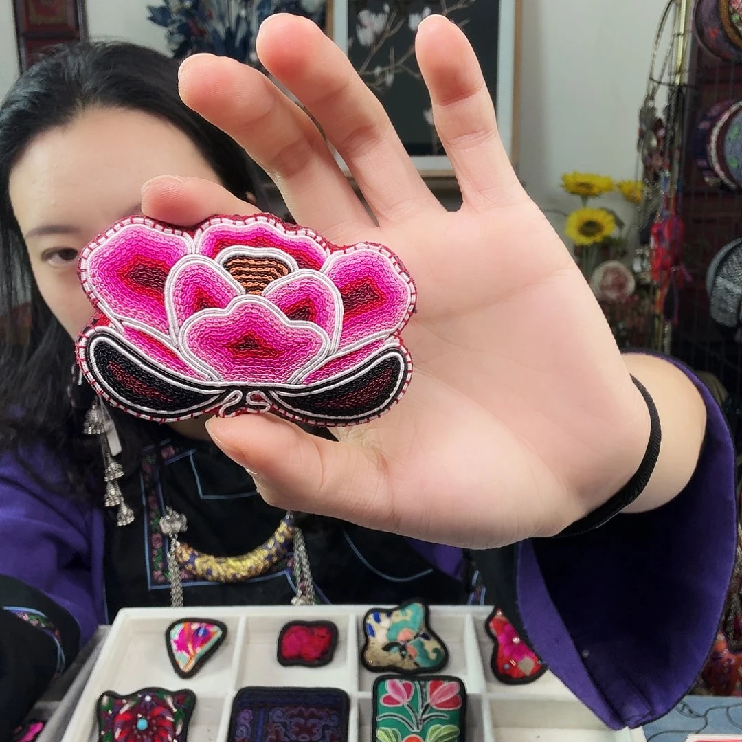 幸***鸟织绣手工刺绣工艺