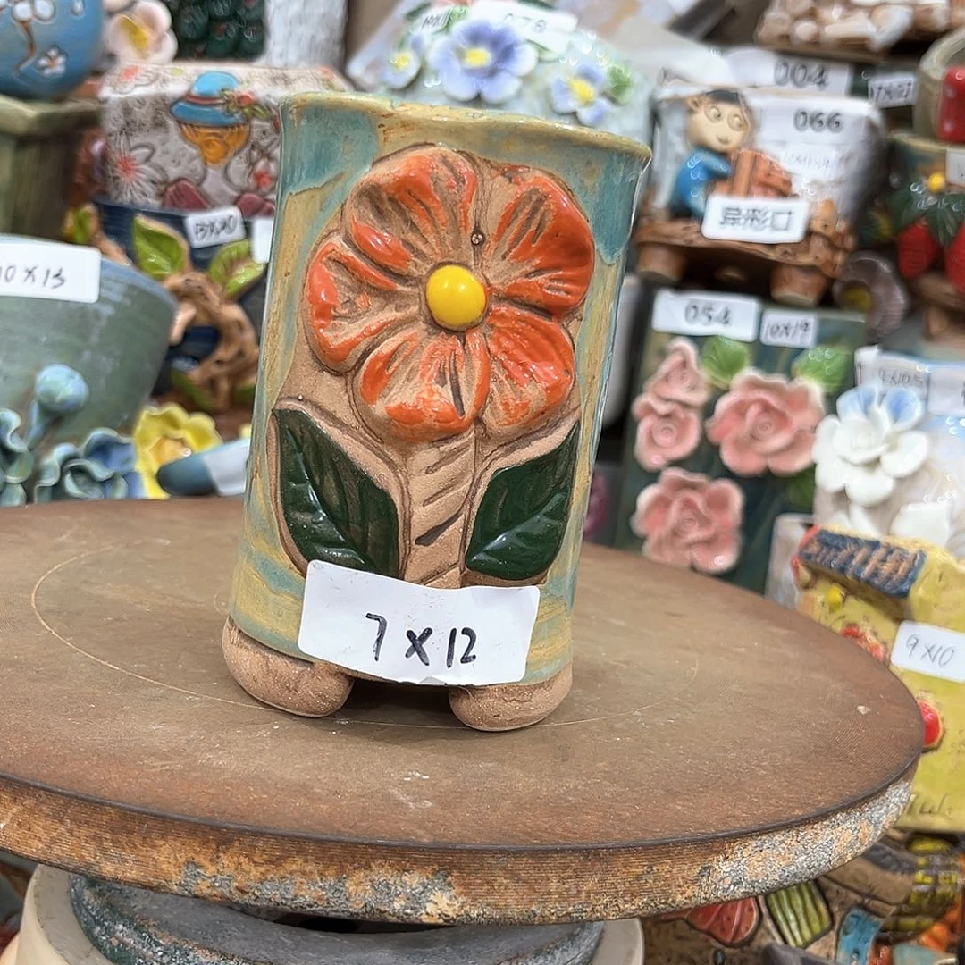 粗陶多肉花盆花盆