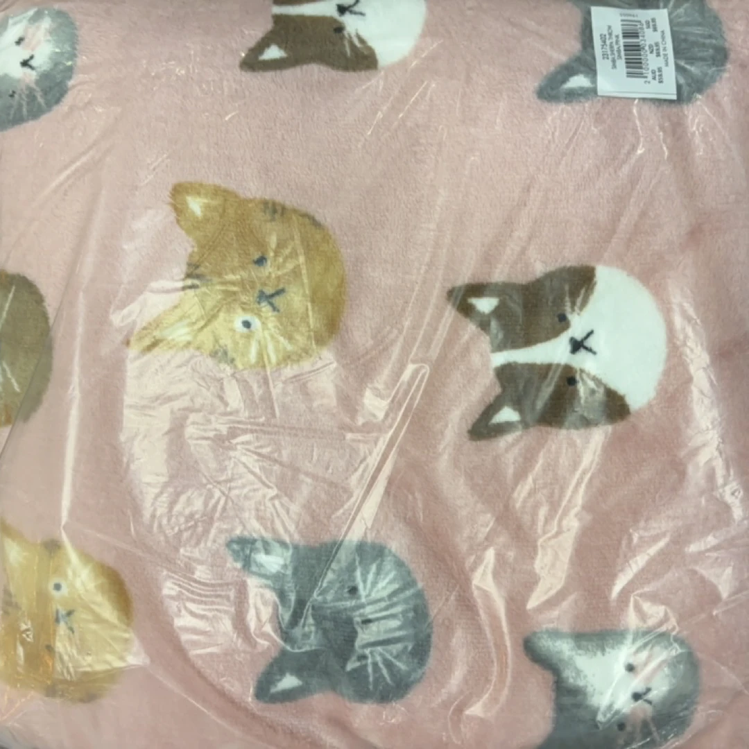 澳单卡通卧室沙发毯休闲毯绒毛毯双层午睡毯毛绒盖毯