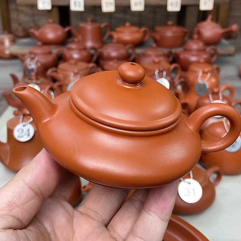 【闪购商品】茶壶朱泥110cc00000000000