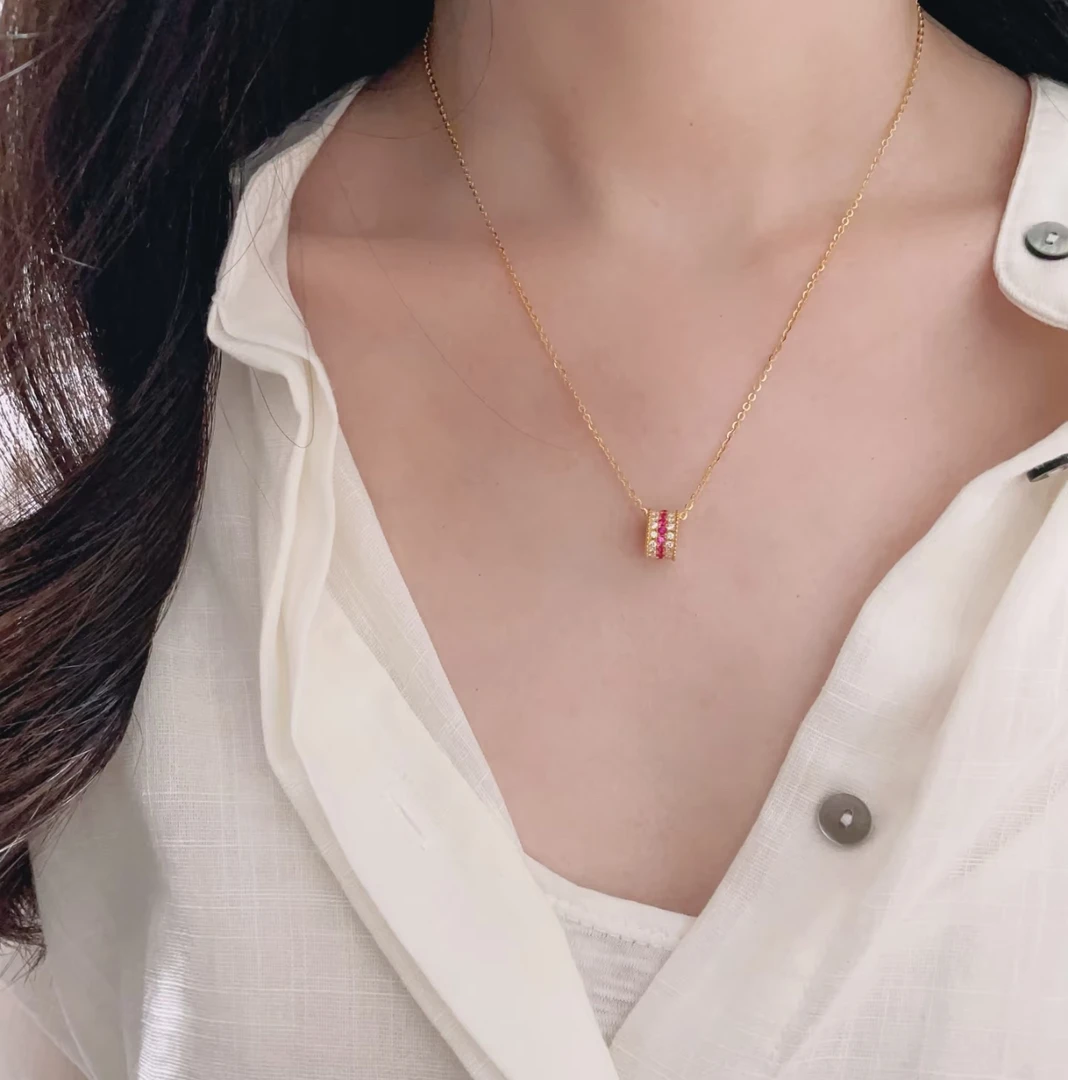 【钰辰珠宝】足金999 古法镶嵌路路通吊坠 （不含链）精致立体小吊坠