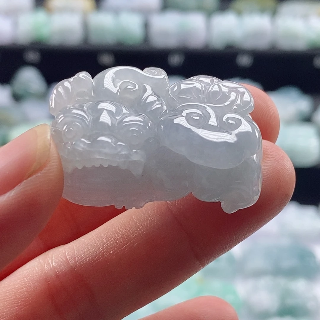 颈饰未镶嵌翡翠帅****子翡翠貔貅