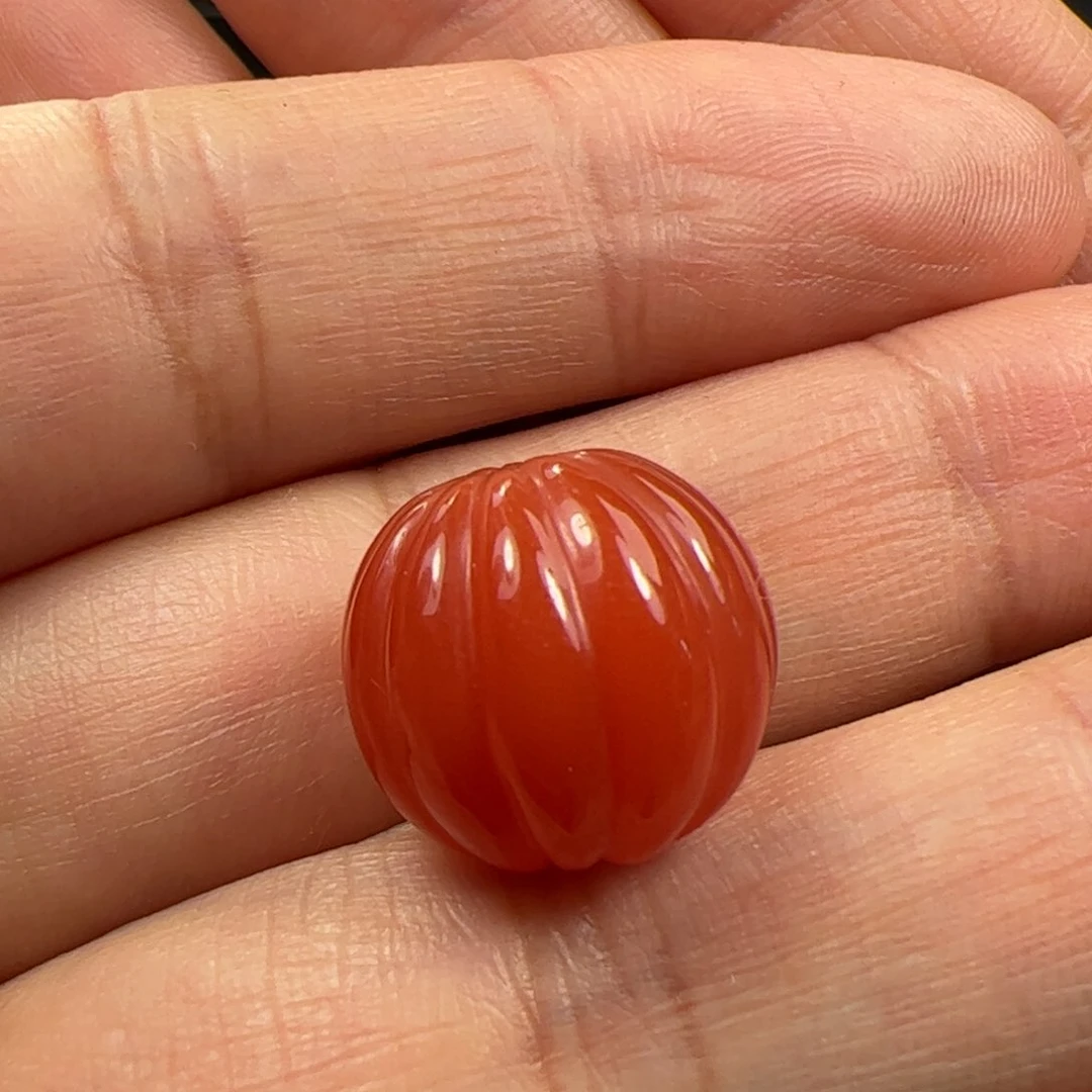 南红玛瑙珠子未镶嵌