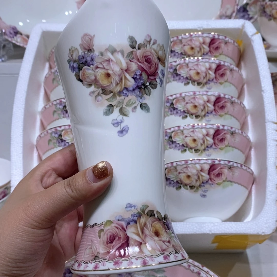 碗筷筒倾城玫瑰1个