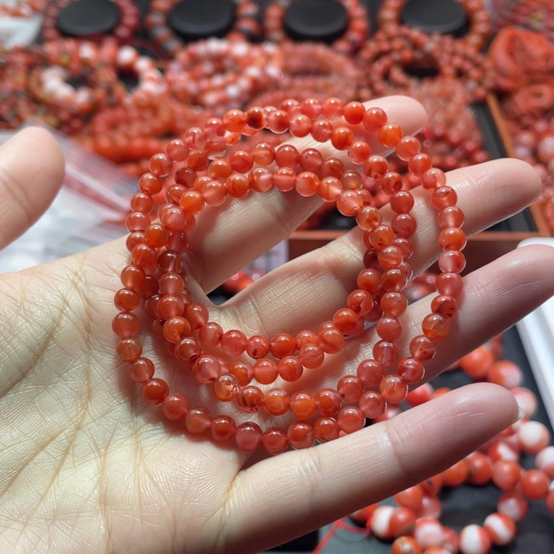 南红玛瑙手链未镶嵌z****)