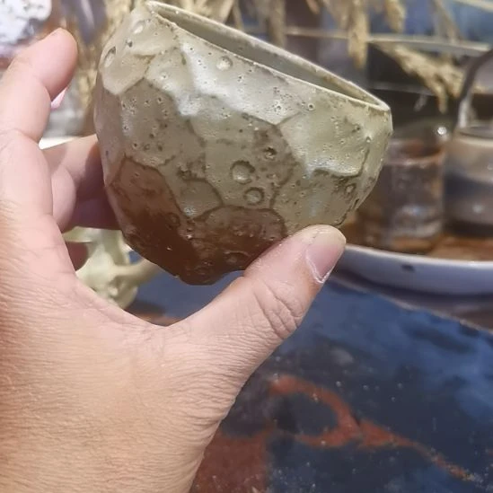 摆件手工高温原矿窑变新品特价