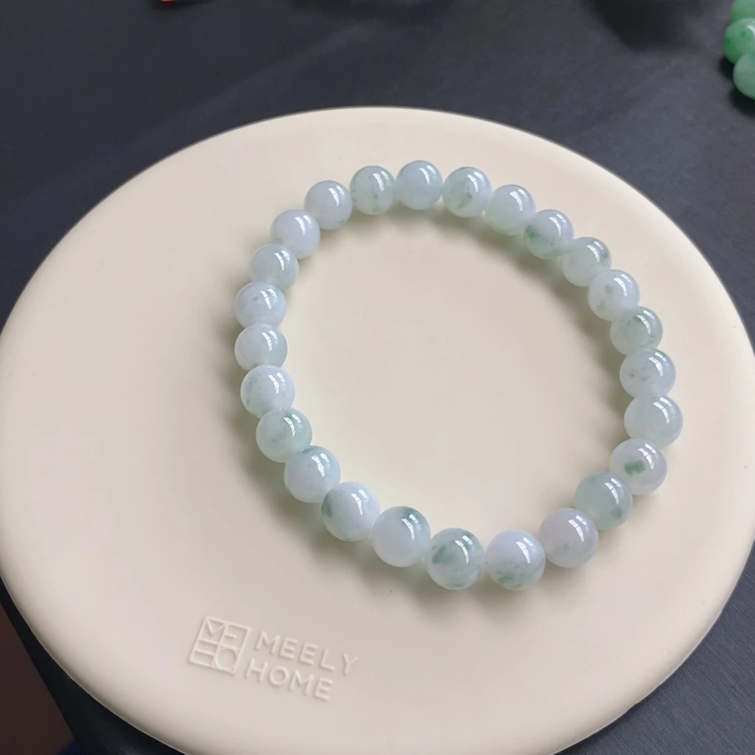 未镶嵌手链翡翠卡7.5
