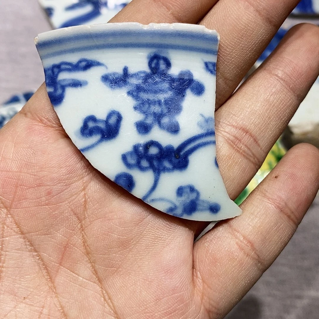 金铜精品瓷片标本