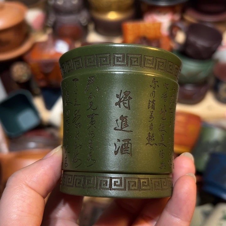 茶杯紫砂宜兴紫砂主人杯