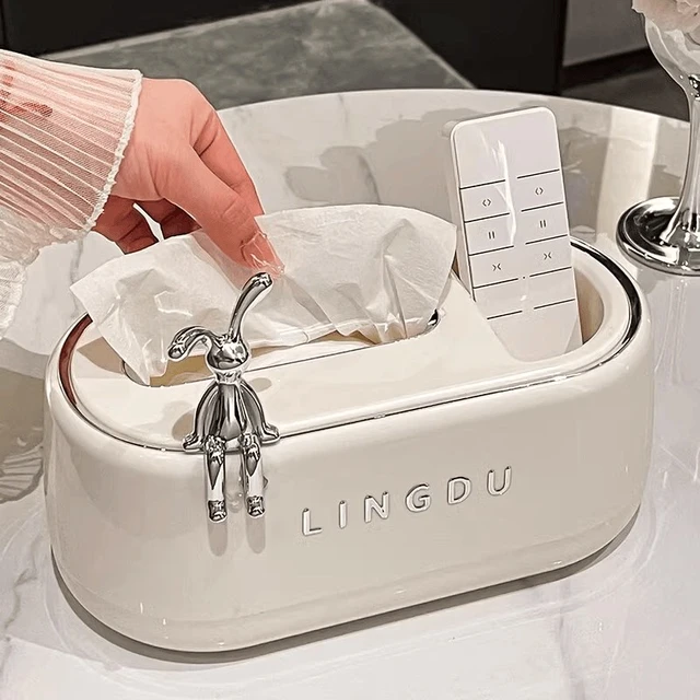 纸巾盒家用客厅茶几餐厅创意多功能卧室桌面遥控器简约收纳抽纸盒