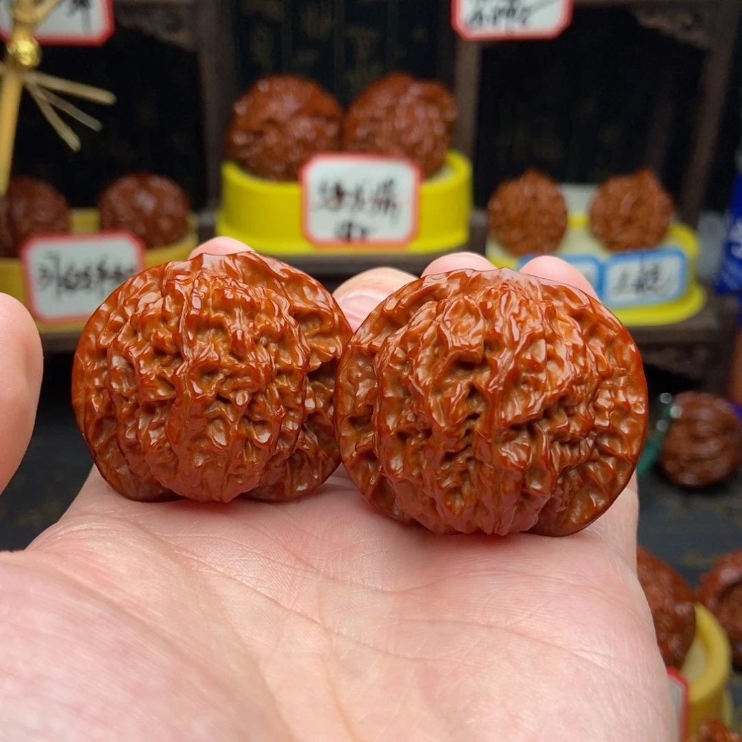 吊坠文玩核桃42老狮子