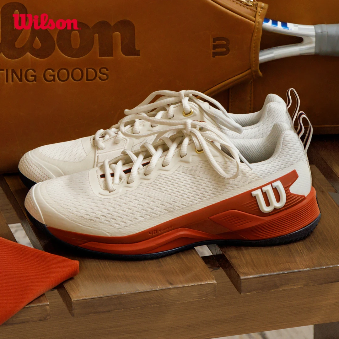 Wilson威尔胜官方男士RUSH PRO 4.5稳定专业耐磨运动网球鞋WRS333